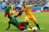 VIDEO: Cameroon 1-1 Australia: Kéo nhau xuống bùn