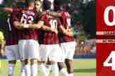 VIDEO: Lugano 0-4 AC Milan: Đẳng cấp chênh lệch