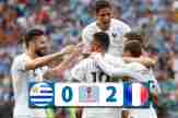 VIDEO Uruguay 0-2 Pháp: Gà trống gáy vang