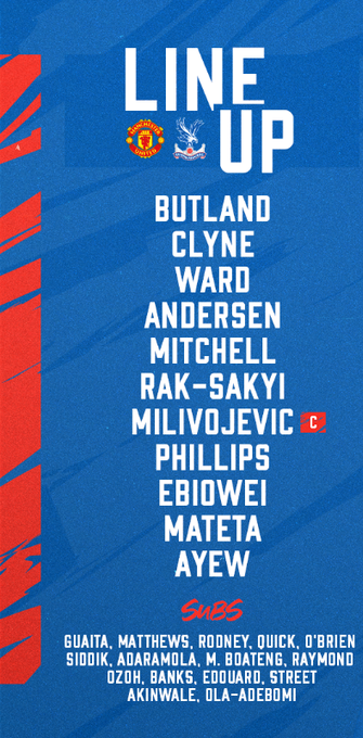 ĐỘI HÌNH RA SÂN trận Man Utd vs Crystal Palace, 17h10 ngày 19/07: Giao hữu CLB