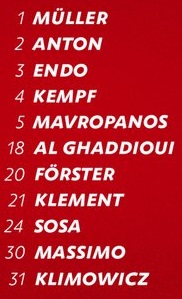 ĐỘI HÌNH RA SÂN trận  RB Leipzig vs Stuttgart