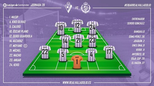 Eibar-Valladolid