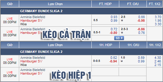 Nhận định bóng đá Bielefeld vs Hamburg, 19h00 ngày 02/2: Hạng 2 Đức
