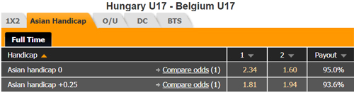 Nhận định U17 Hungary vs U17 Bỉ, 18h00 ngày 16/5