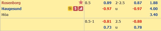 Nhận định Rosenborg vs Haugesund