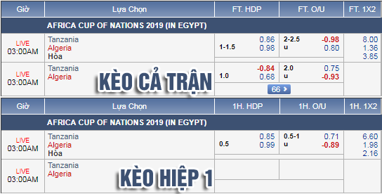Nhận định bóng đá Tanzania vs Algeria, 02h00 ngày 02/7: CAN Cup 2019