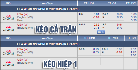 Nhận định bóng đá Nữ Anh vs Nữ Mỹ, 02h00 ngày 03/7: VĐ Nữ Thế giới 2019