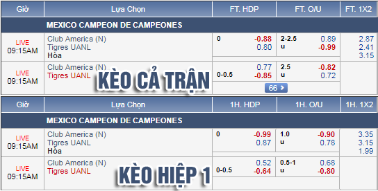 Nhận định bóng đá Club America vs Tigres UANL, 08h15 ngày 15/7: Campeón de Campeones