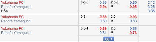 Nhận định Yokohama vs Renofa, 17h30 ngày 31/7
