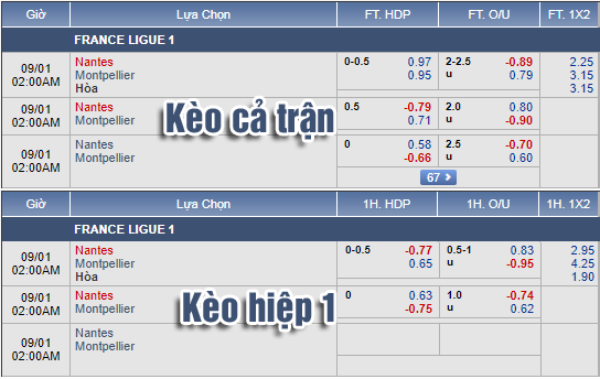Nhận định bóng đá Nantes vs Montpellier, 01h00 ngày 01/9: VĐQG Pháp