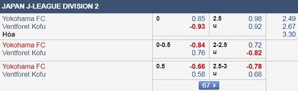 Nhận định Yokohama vs Ventforet Kofu, 16h00 ngày 07/9