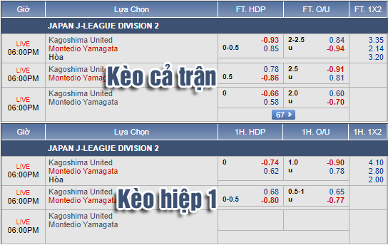 Nhận định bóng đá Kagoshima Utd vs Montedio Yamagata, 17h00 ngày 15/9: Hạng 2 Nhật Bản