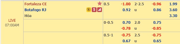 Nhận định Fortaleza vs Botafogo, 06h00 ngày 1/10: VĐQG Brazil