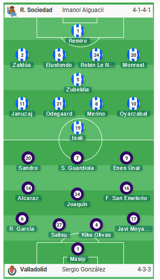 Sociedad-vs-Valladolid