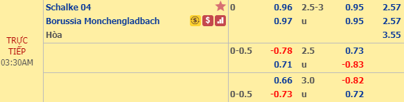 Nhận định bóng đá Schalke vs Gladbach, 02h30 ngày 18/01: VĐQG Đức