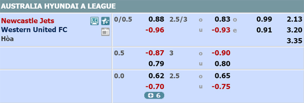 Nhận định Newcastle Jets vs Western United, 13h00 ngày 01/02