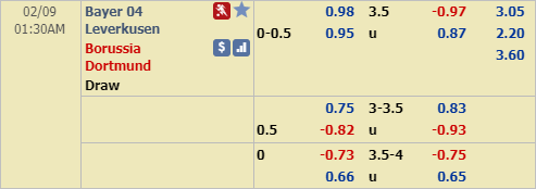 Nhận định bóng đá Leverkusen vs Dortmund, 00h30 ngày 09/2: VĐQG Đức