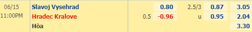 Nhận định bóng đá trận Vysehrad vs Hradec Kralove trong khuôn khổ vòng 23 giải Hạng 2 Séc