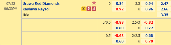 Nhận định soi kèo bóng đá Urawa Reds vs Kashiwa Reysol, 17h30 ngày 22/7: VĐQG Nhật Bản