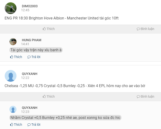 AEGOALer chốt kèo hôm nay, 26/9: QUYXANH chốt sớm loạt 4 trận Premier League