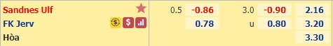 Nhận định bóng đá Sandnes vs Jerv