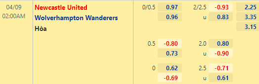 Nhận định bóng đá Newcastle vs Wolves, 02h00 ngày 09/04: Ngoại hạng Anh