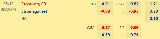 Nhận định bóng đá Sarpsborg vs Stromsgodset, 21h00 ngày 18/06: VĐQG Na Uy