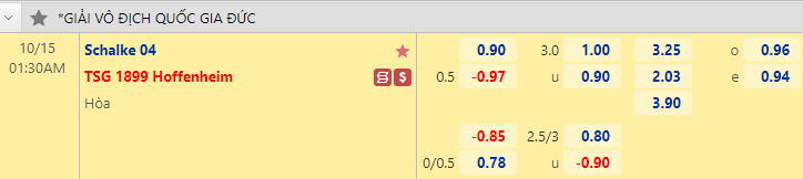 Nhận định bóng đá Schalke 04 vs Hoffenheim, 1h30 ngày 15/10: VĐQG Đức